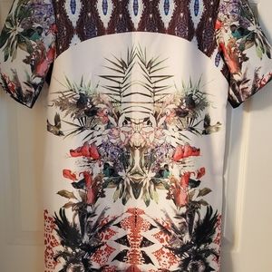 Zara inspired printed dress